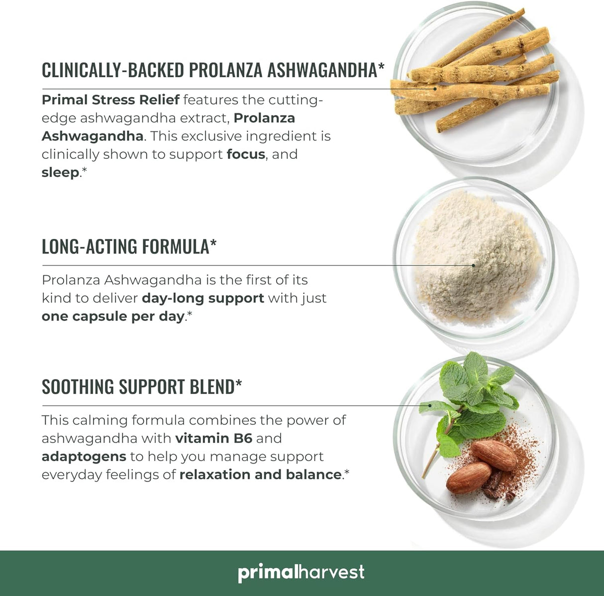 Suplemento para aliviar el estrés para mujeres y hombres