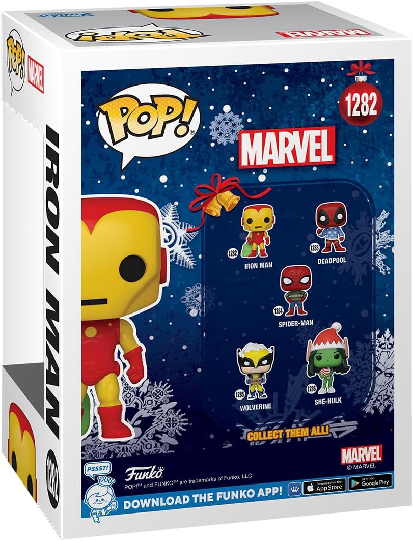 Funko Pop! Marvel: Iron Man Festivo Edición Limitada