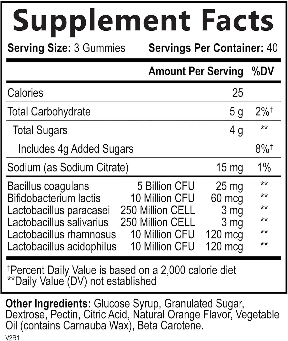 Probióticas diarias extra fuertes para mujeres y hombres
