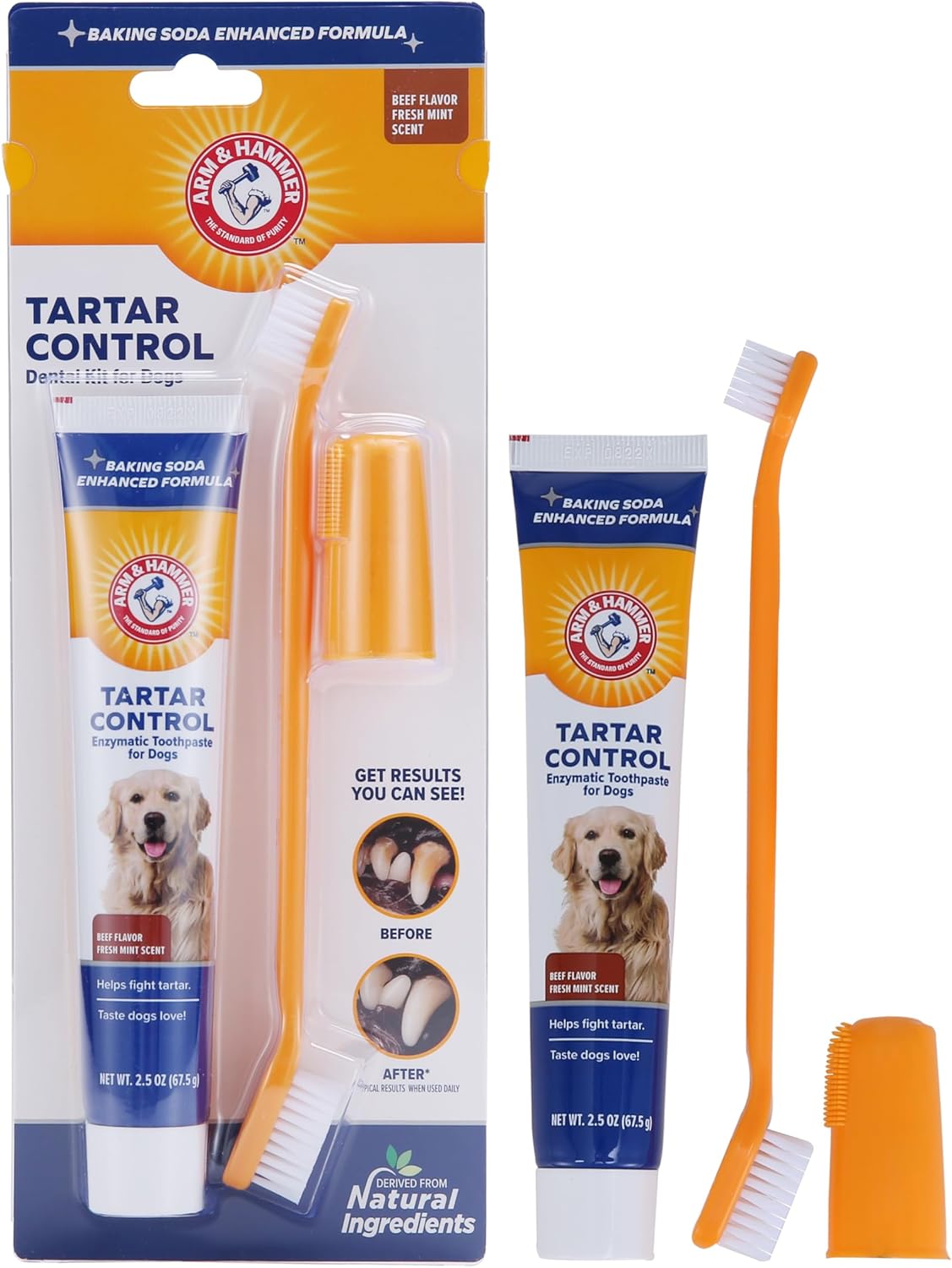 Kit de Control de Sarro para Perros Arm & Hammer, 3 piezas