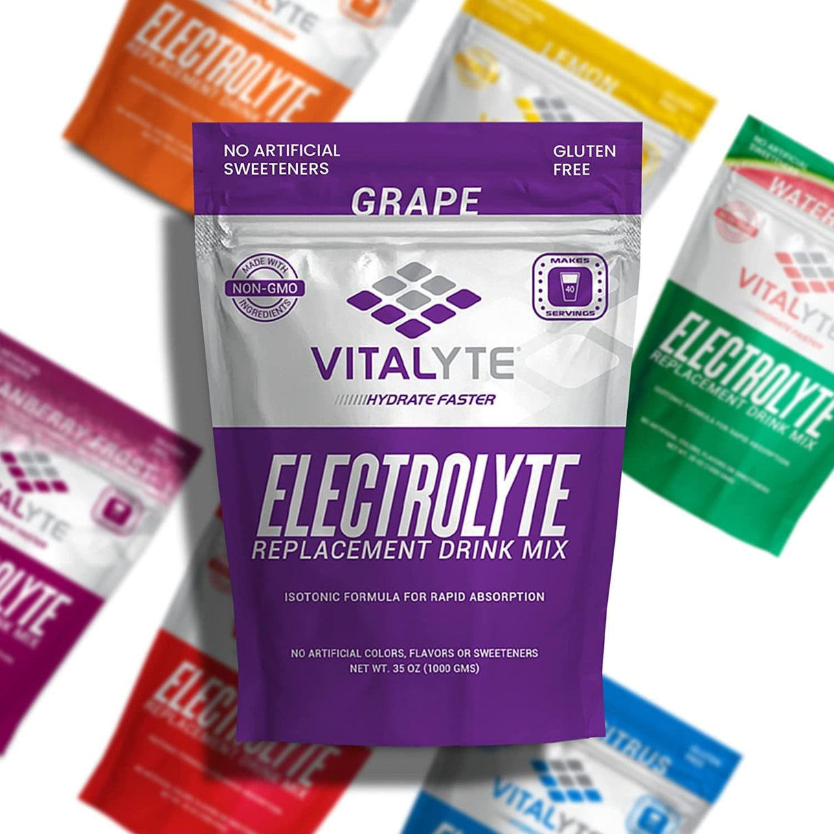 Mezcla Hidratante Vitalyte, Electrolitos Isotónicos, 6 Pack