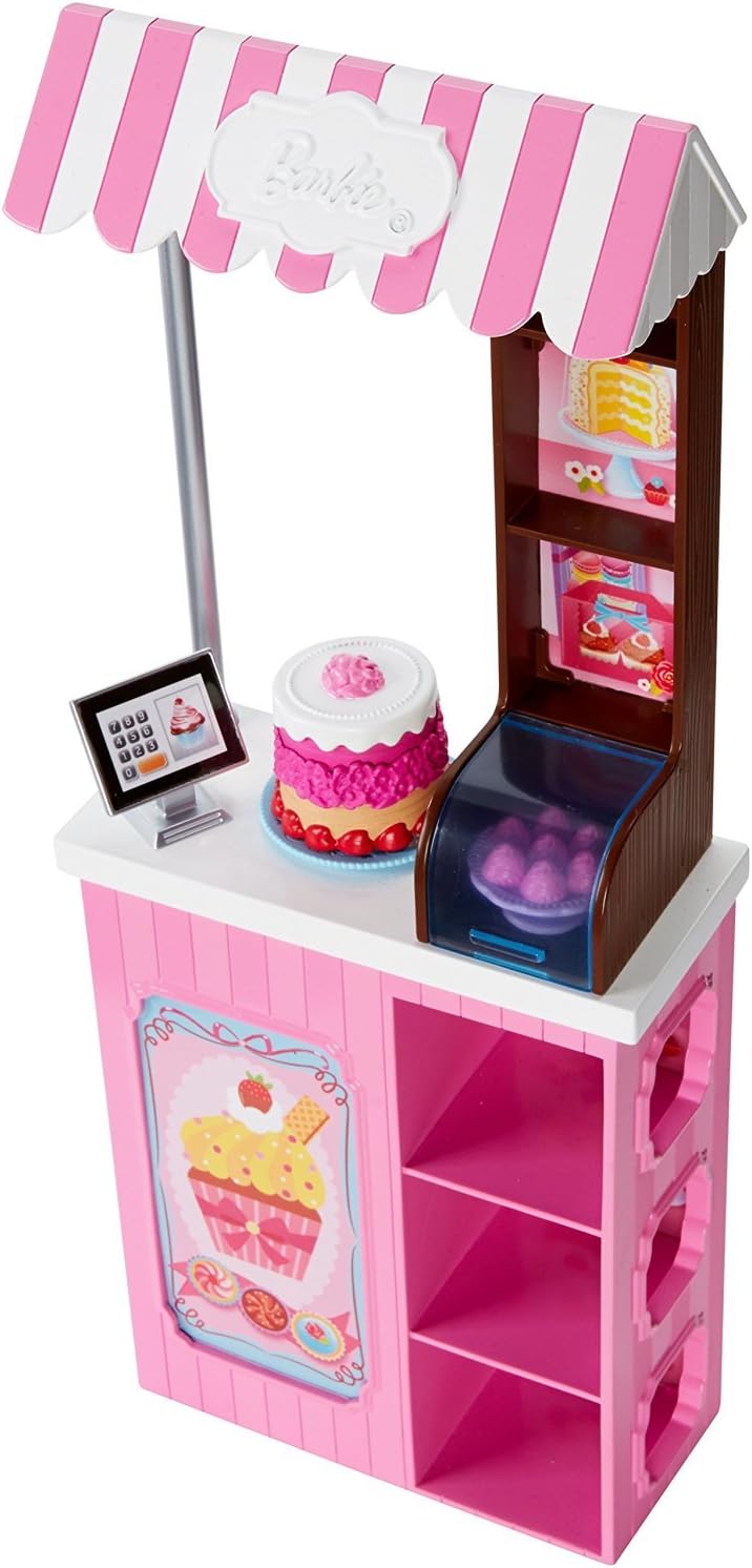 Barbie Carreras Set de Panadería con Muñeca Afroamericana