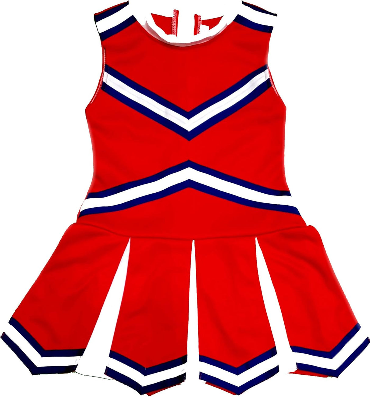 Disfraces de animadora para niñas roja pequeñas talla M