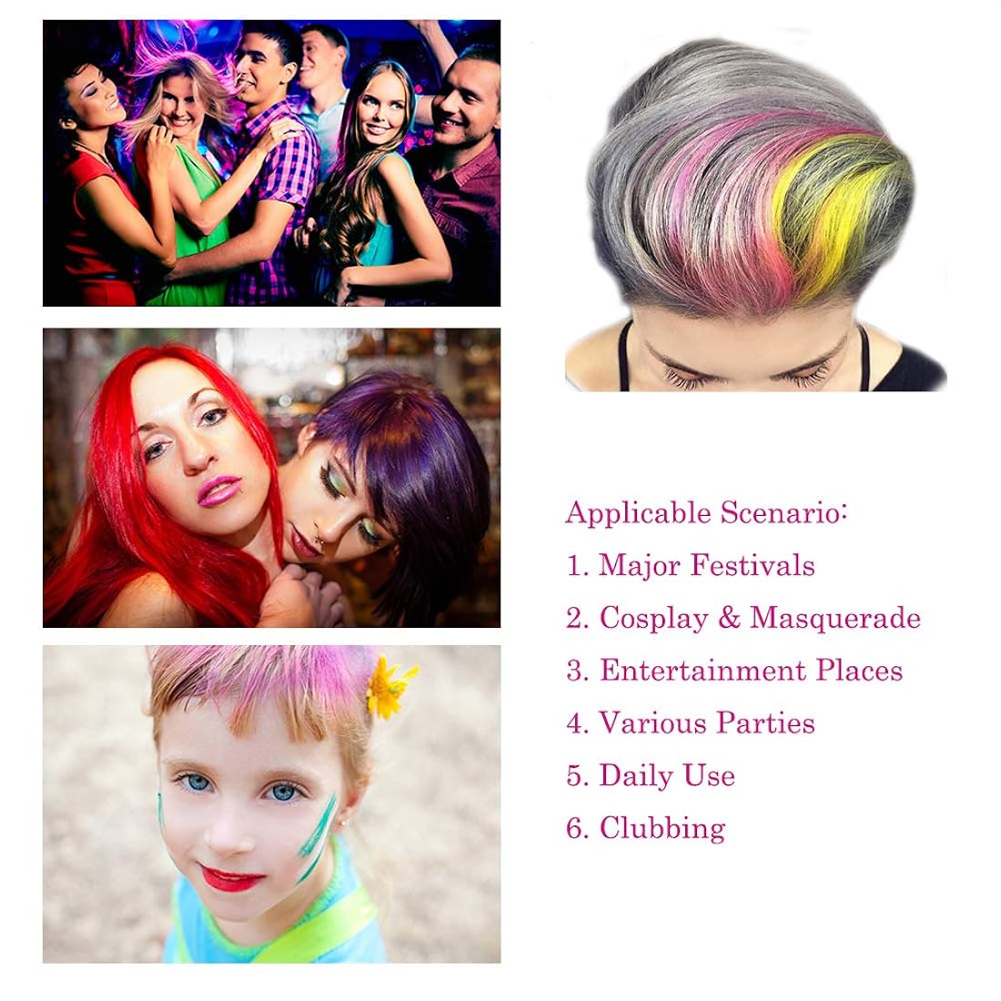 Cera de color de cabello gris plateado, cera natural