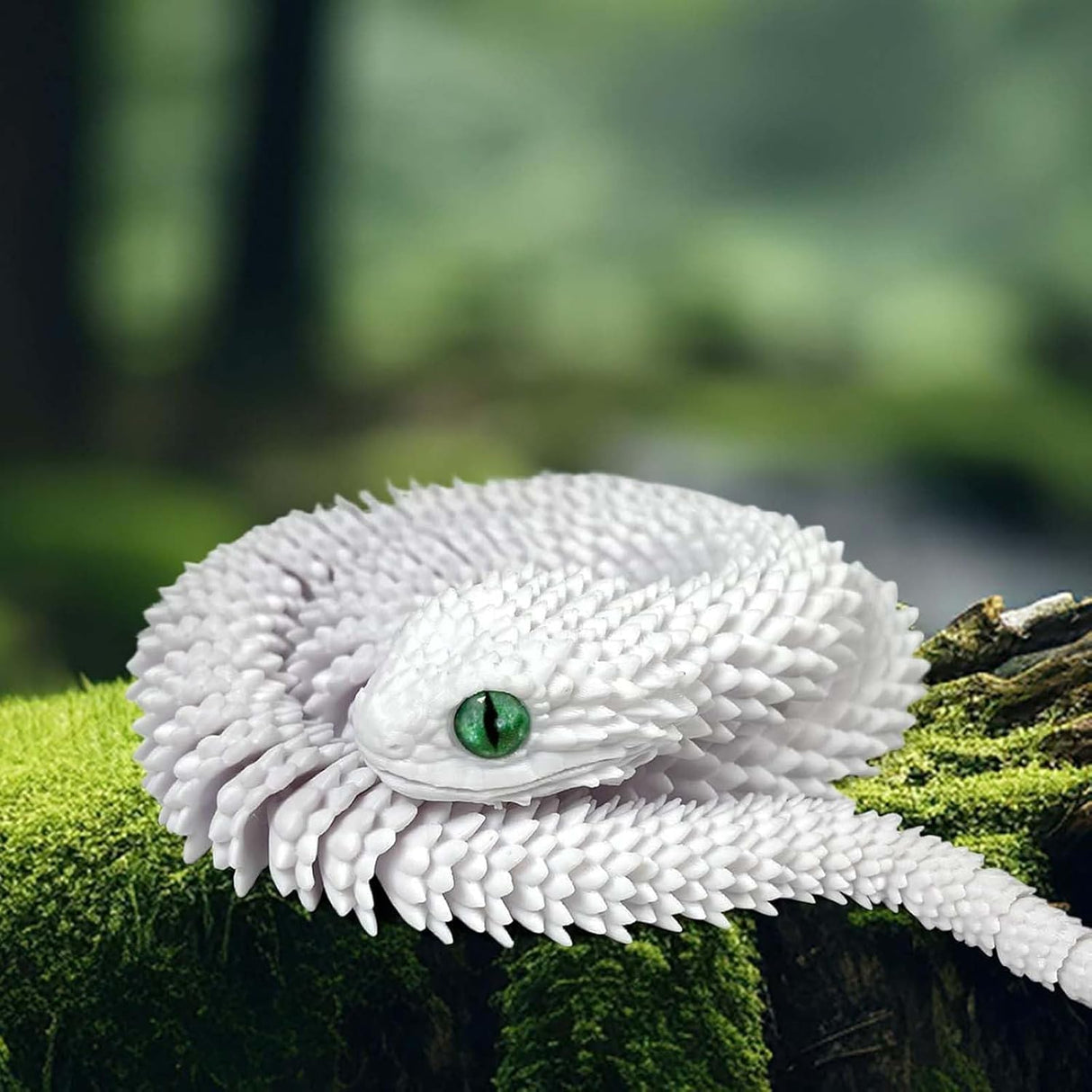 Juguete de serpiente 3D Impresa - Flexible y articulado - Set