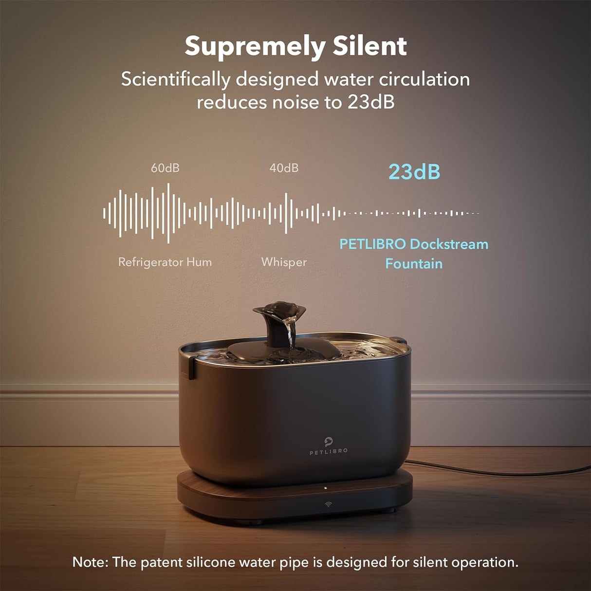 Fuente de agua para gatos con bomba PLWF105 PETLIBRO