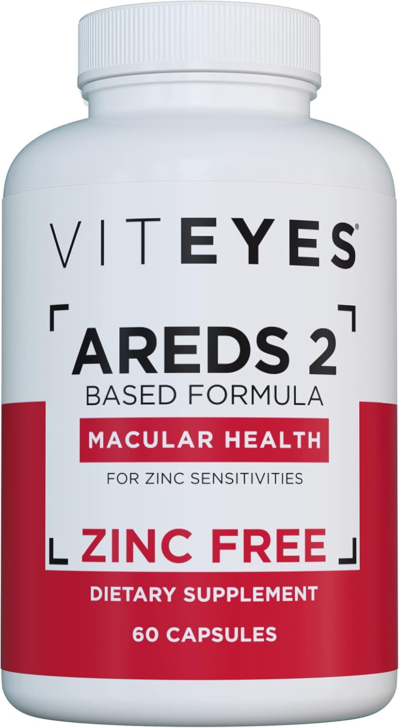 Suplemento Viteyes AREDS2 naturales sin alérgenos vitaminas