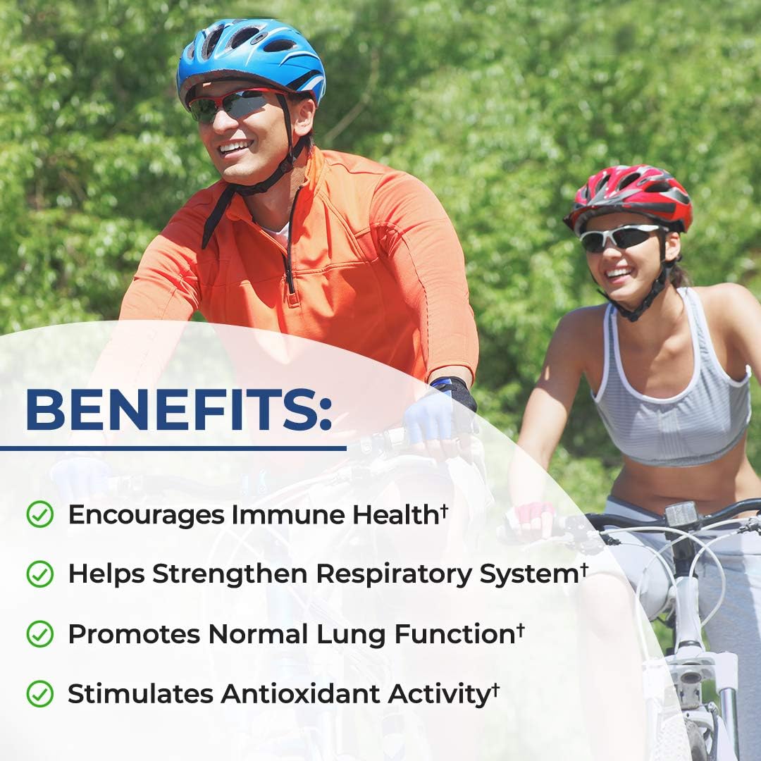 Suplemento Quercetina y Vitaminas C y D - Apoyo Respiratorio