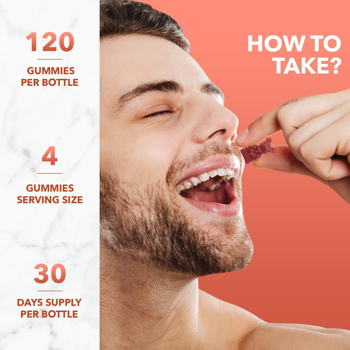 Gomitas de monohidrato de creatina para hombres y mujeres