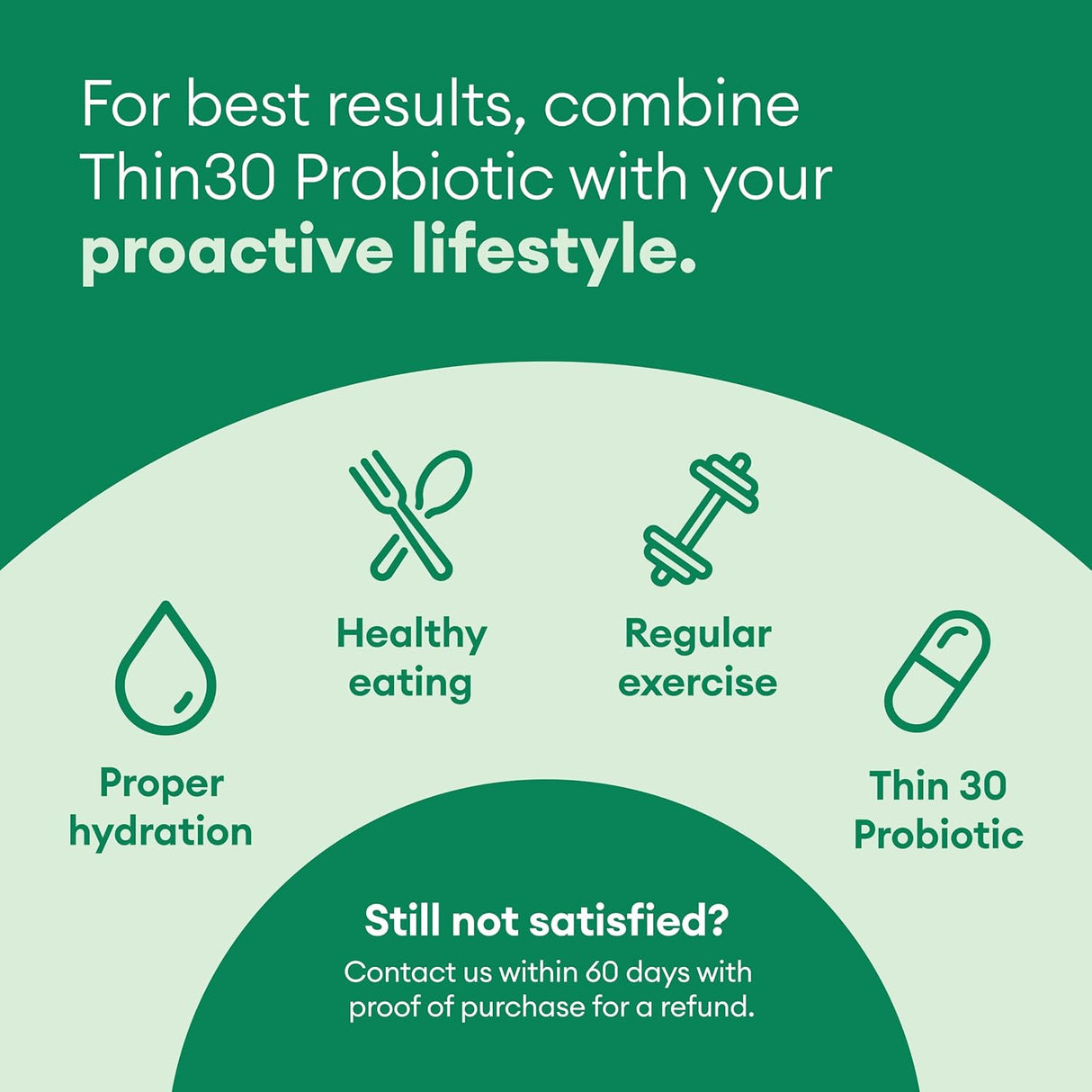 Suplemento Probióticos Lactobacillus Gasseri + 5 cepas 60u