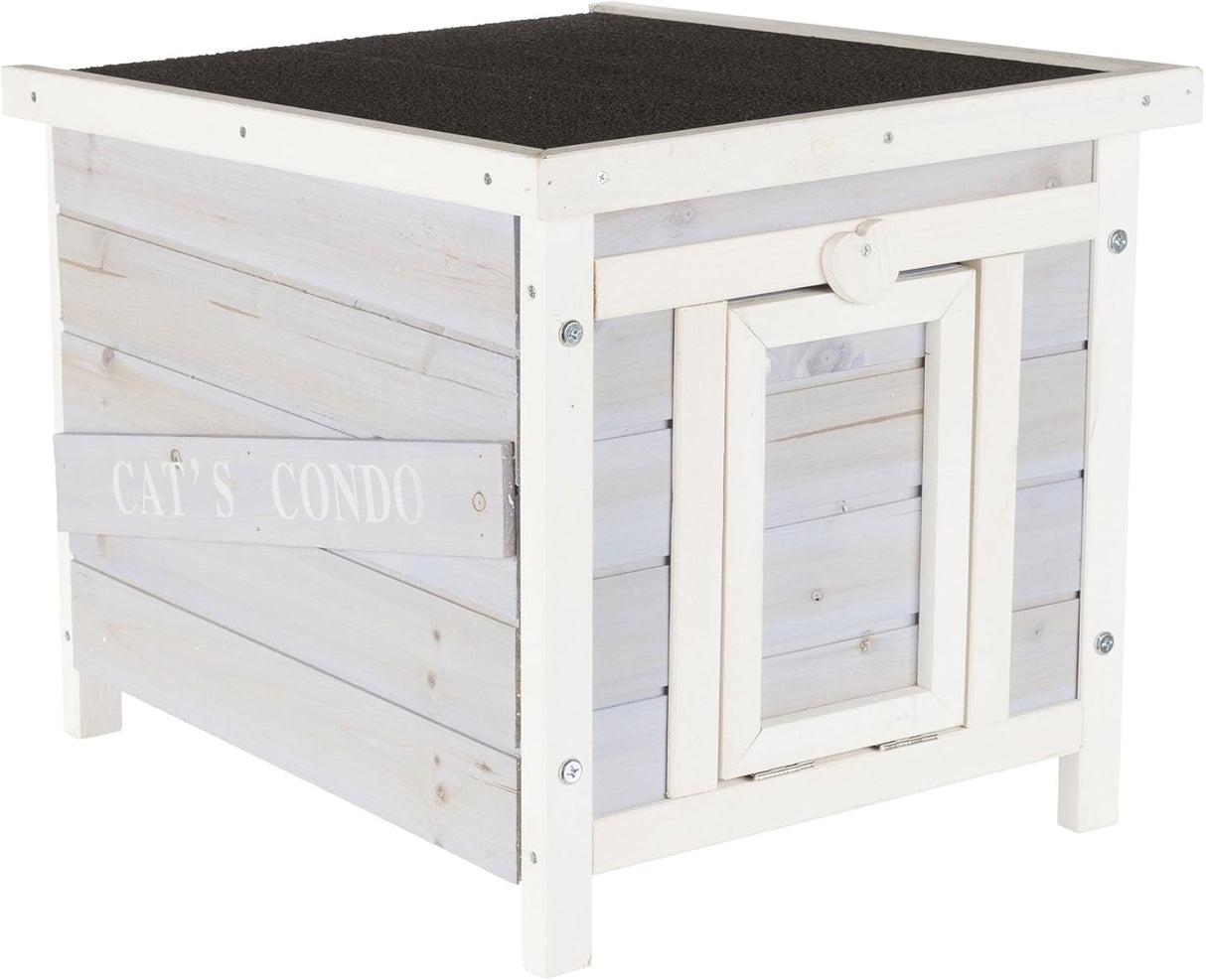 Casa para Gatos TRIXIE, Refugio Exterior para Mascotas Pequeñas