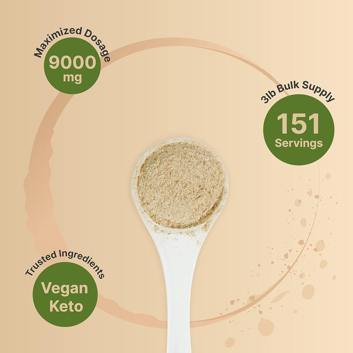 Psyllium Husk Powder 3 Lbs NatureBell, Sin aditivos, Gluten Free