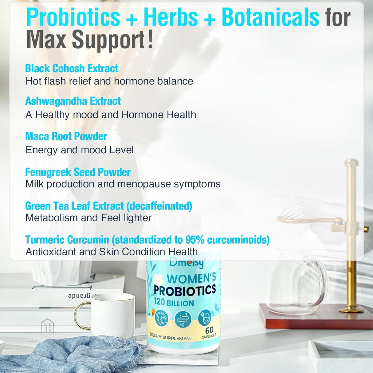 Probiótico de 120 mil millones de UFC Dmeisy