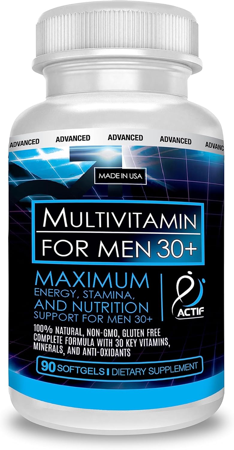 ACTIF Multivitamínico orgánico para hombres 90 unidades