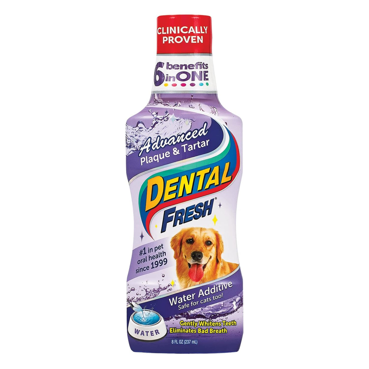 Aditivo de agua dulce dental para mascotas