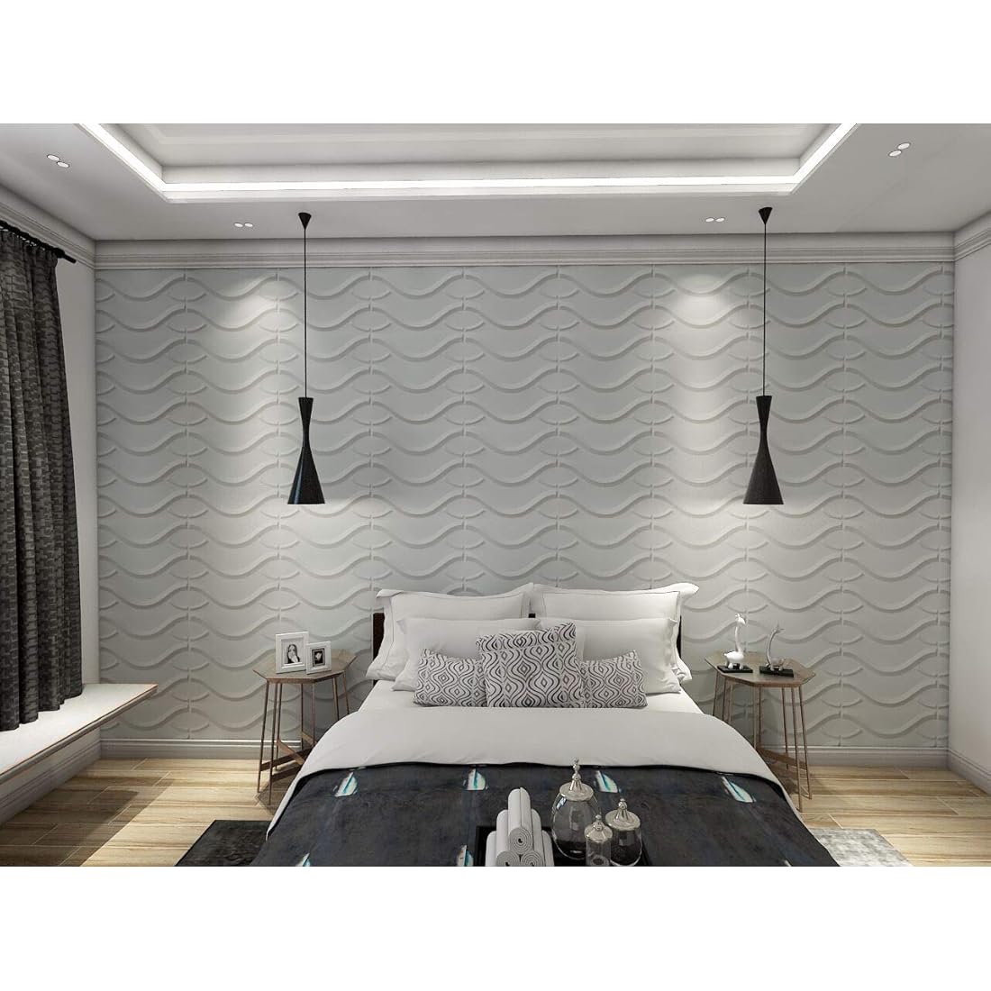 Paneles de pared 3D decorativos moderno