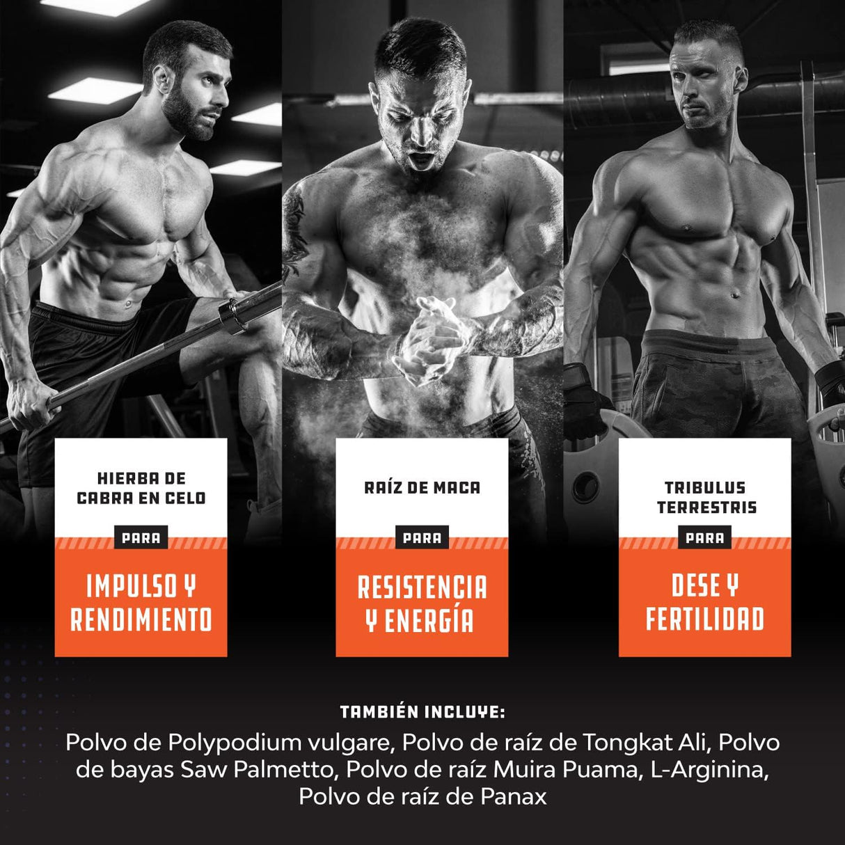 Suplementos Alimenticios Potenciador de testosterona natural