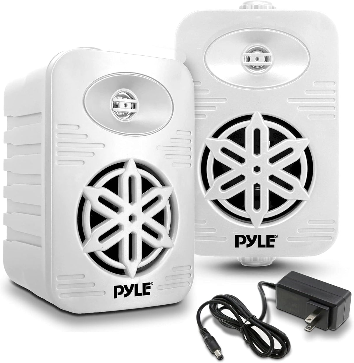 Par de altavoces Bluetooth para interiores y exteriores, 500 W, doble impermeable,PDWRBT56WT