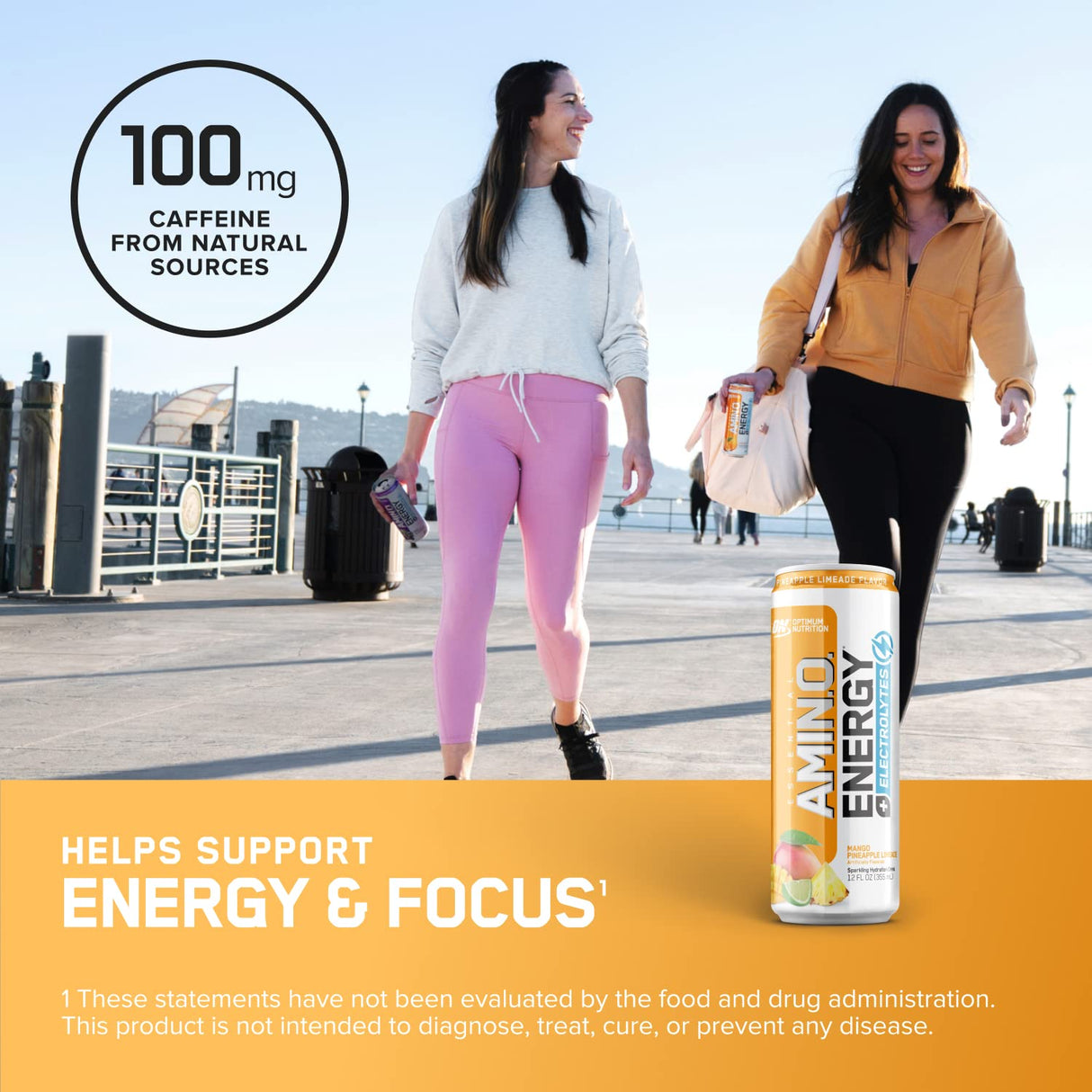 Suplemento Amino Energy Plus Electrolytes mango y piña 12ud