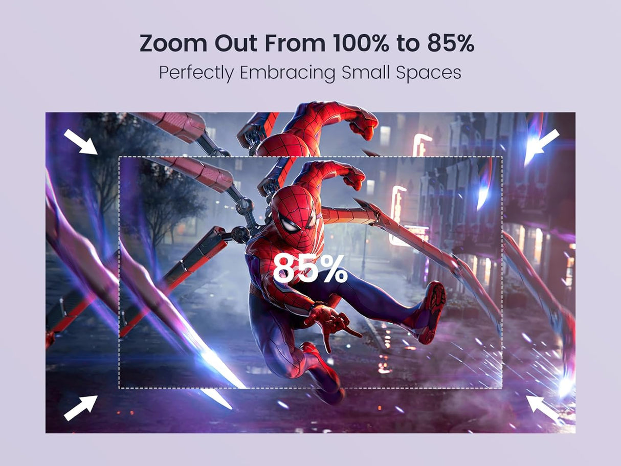 Mini proyector portátil WiFi y Bluetooth S27 WiMiUS