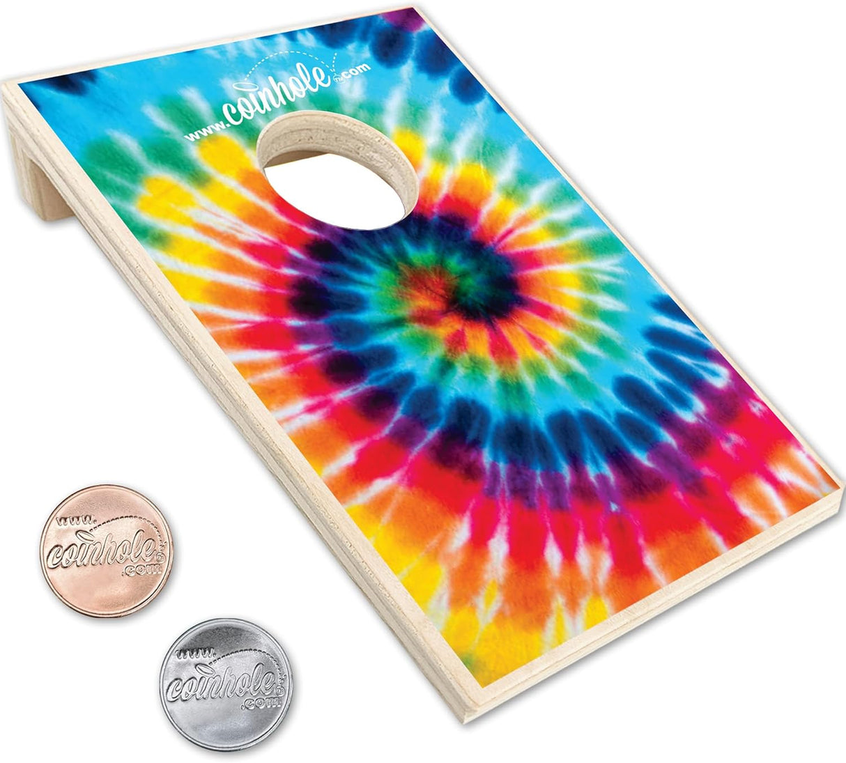 Juego de Mesa Coin Bouncing Party | Cornhole Viaje | Solo Tablero