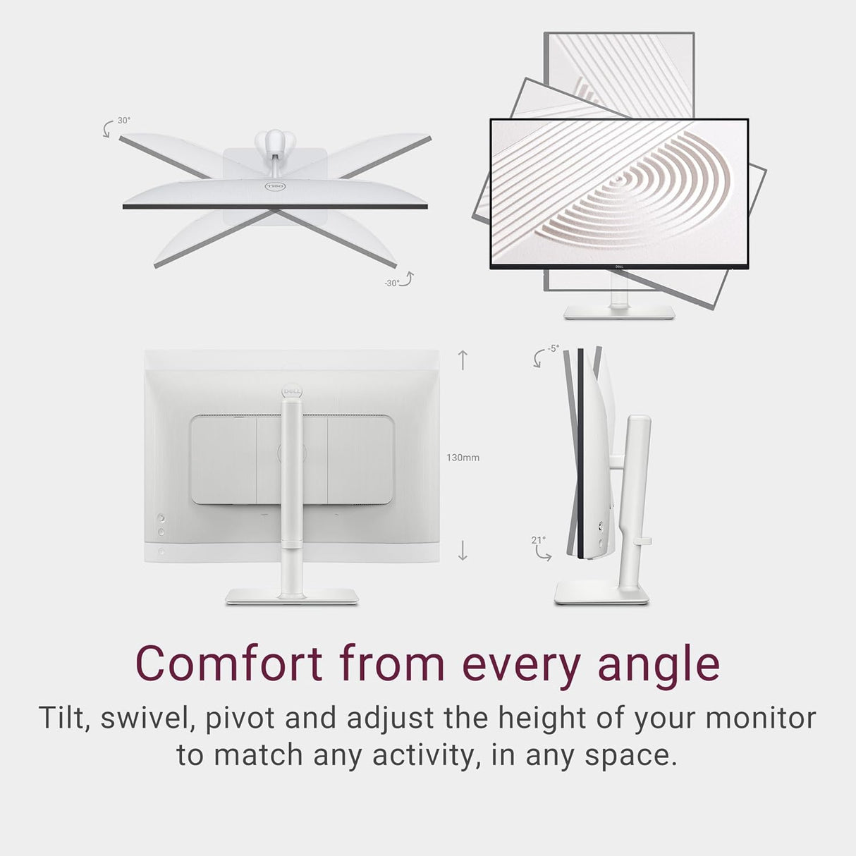 Monitor Dell S2425HS FHD 23.8, 100Hz, alt/tilt/pivot