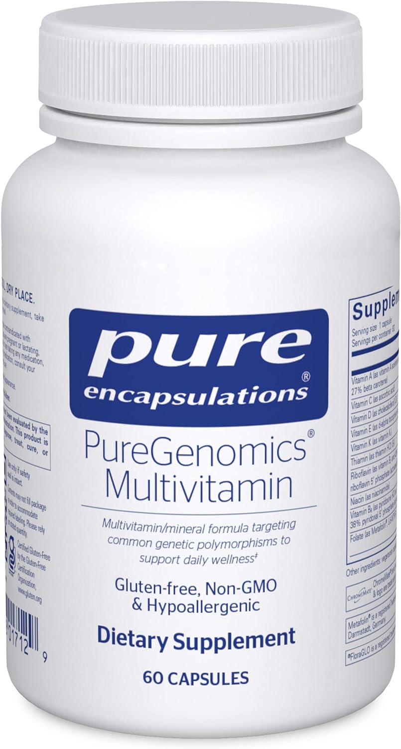 Suplemento Pure Encapsulations PureGenomics Multivitamínico