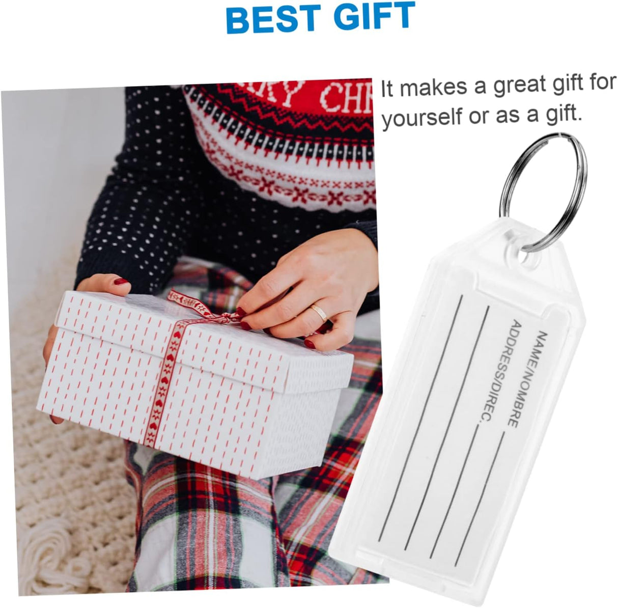 STOBAZA 30 piezas de categoría, llavero para llaves