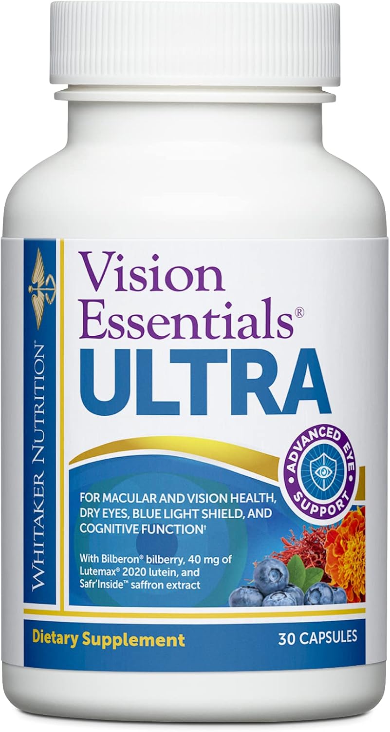 Whitaker Esenciales Ultra, soporte ocular, una diaria, Macula & Retina