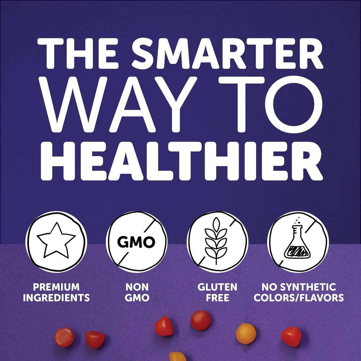 Multivitamínico diario para adultos con fibra SmartyPants