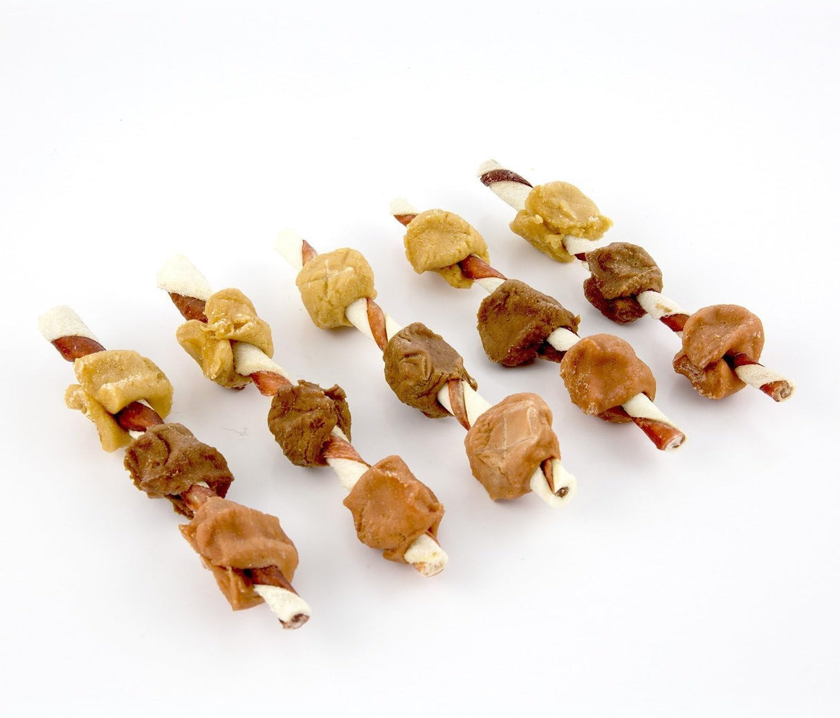 Kabobs de Rawhide Triple Sabor para Perros Good'N'Fun 1.5 lb