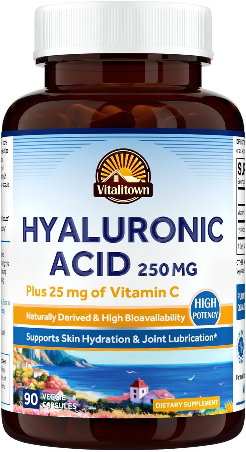 VITALITOWN Ácido hialurónico 250 mg de vitamina C