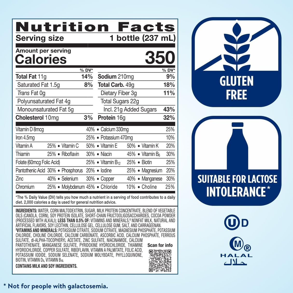 Batido Nutricional Ensure Plus | 16g Proteína, 27 Vitaminas | 24 Pack