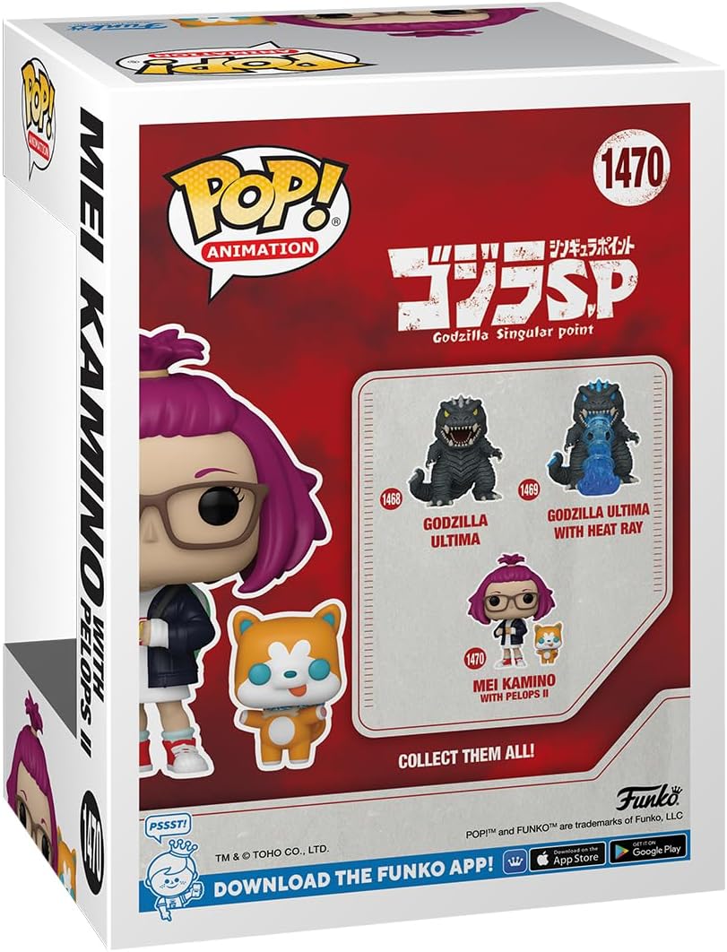 Funko Pop! Godzilla Singular Point - Mei Kamino y Pelops II