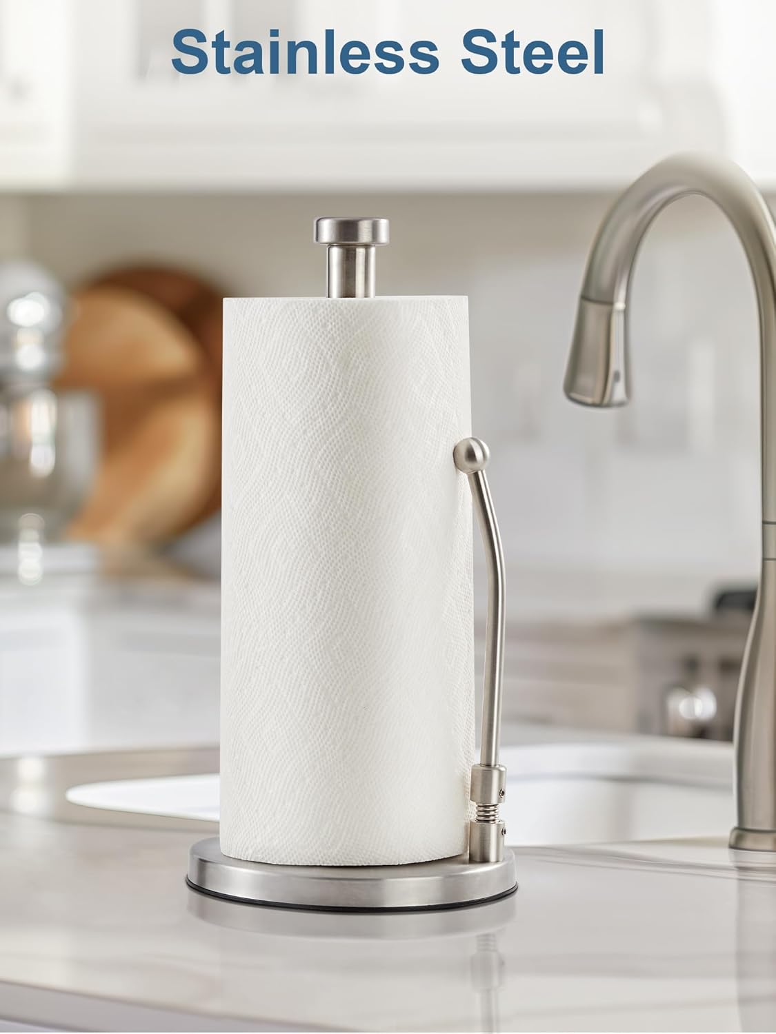 Soporte de Toallas de Papel SMARTAKE, base pesada, fácil corte