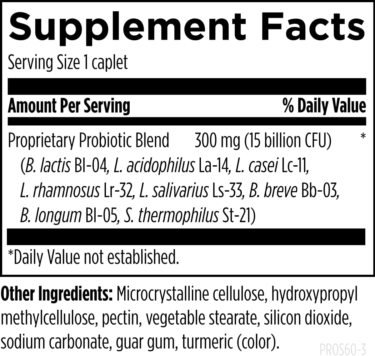 Suplemento Probiotic Supreme DF apoyo inmunológico o adultos