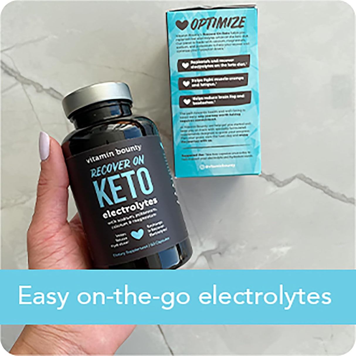 Suplemento Electrolitos Keto Vitamin Bounty - 60 Cápsulas