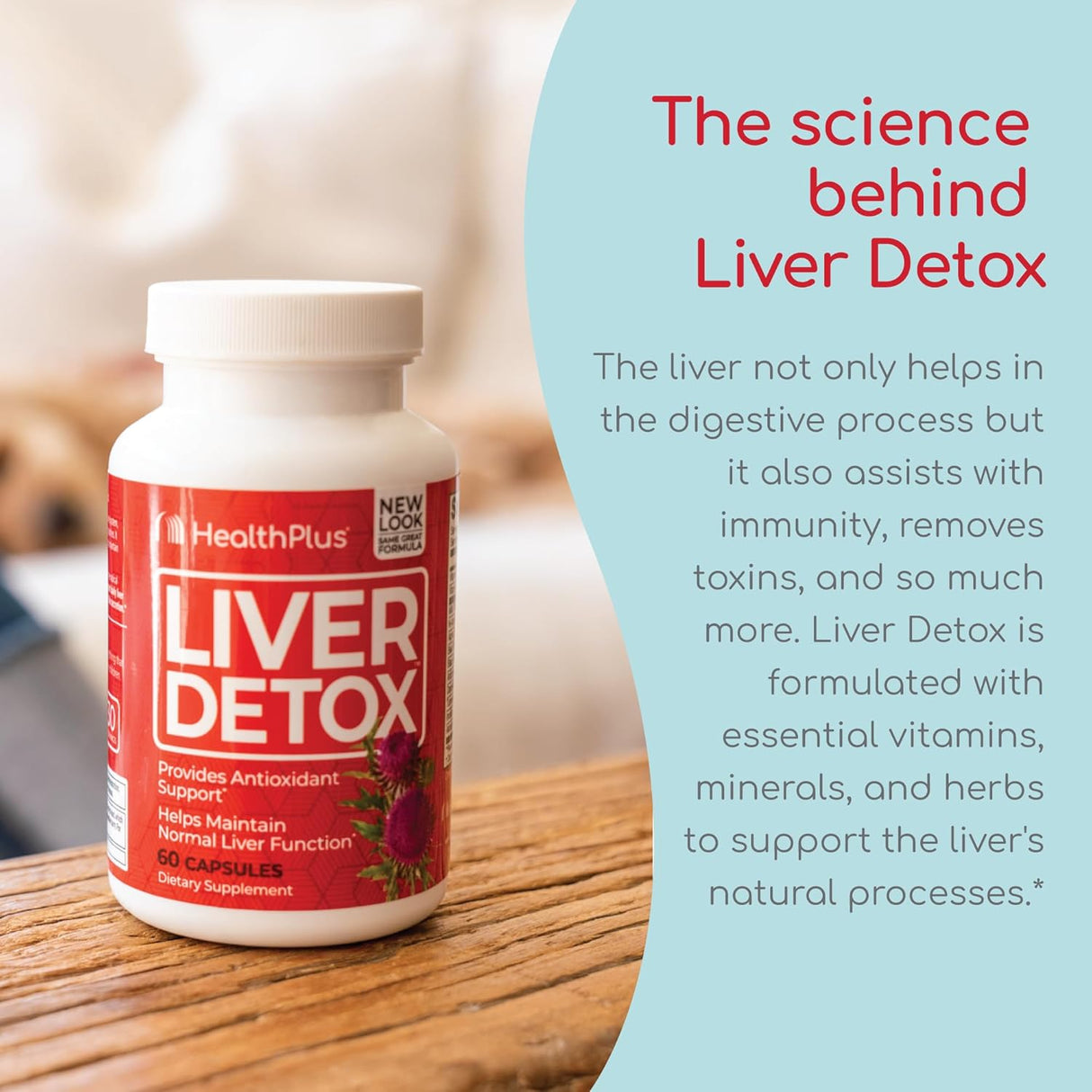 Cápsulas de desintoxicación hepática 60 unidades