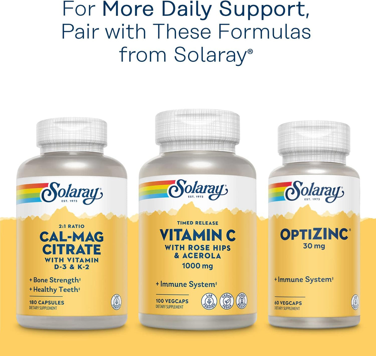 SOLARAY B Complejo 100, 100 CT
