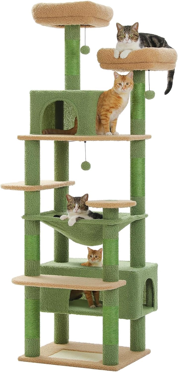Árbol para Gatos PAWZ Road 72 con Rascadores y Perchas