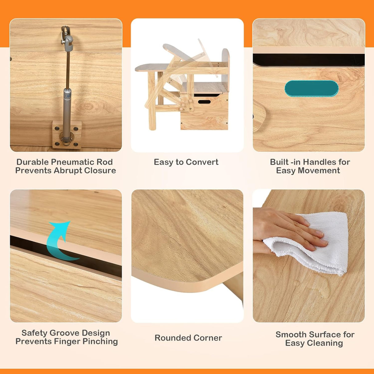 Banco y juego de mesa y silla de juguetes convertible