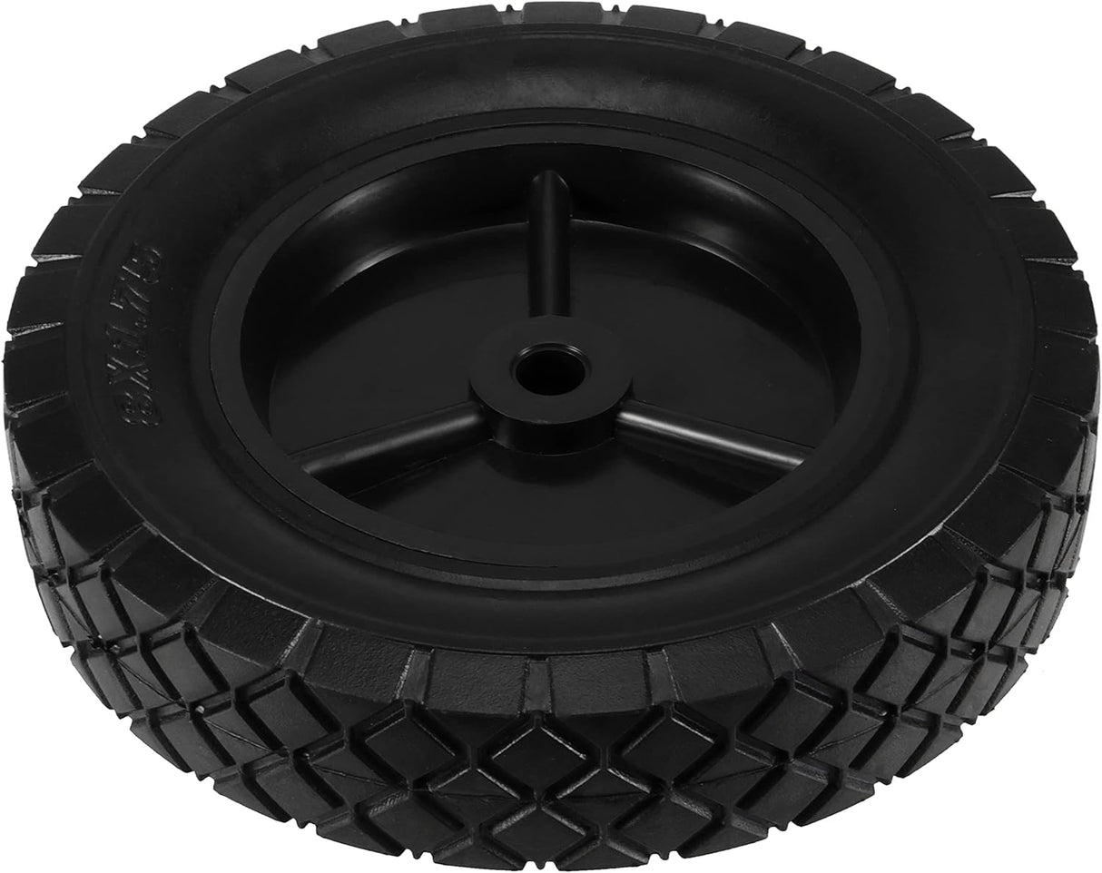 Ruedas de goma para carretilla, 8 x 1.75, 110 LBS, universal