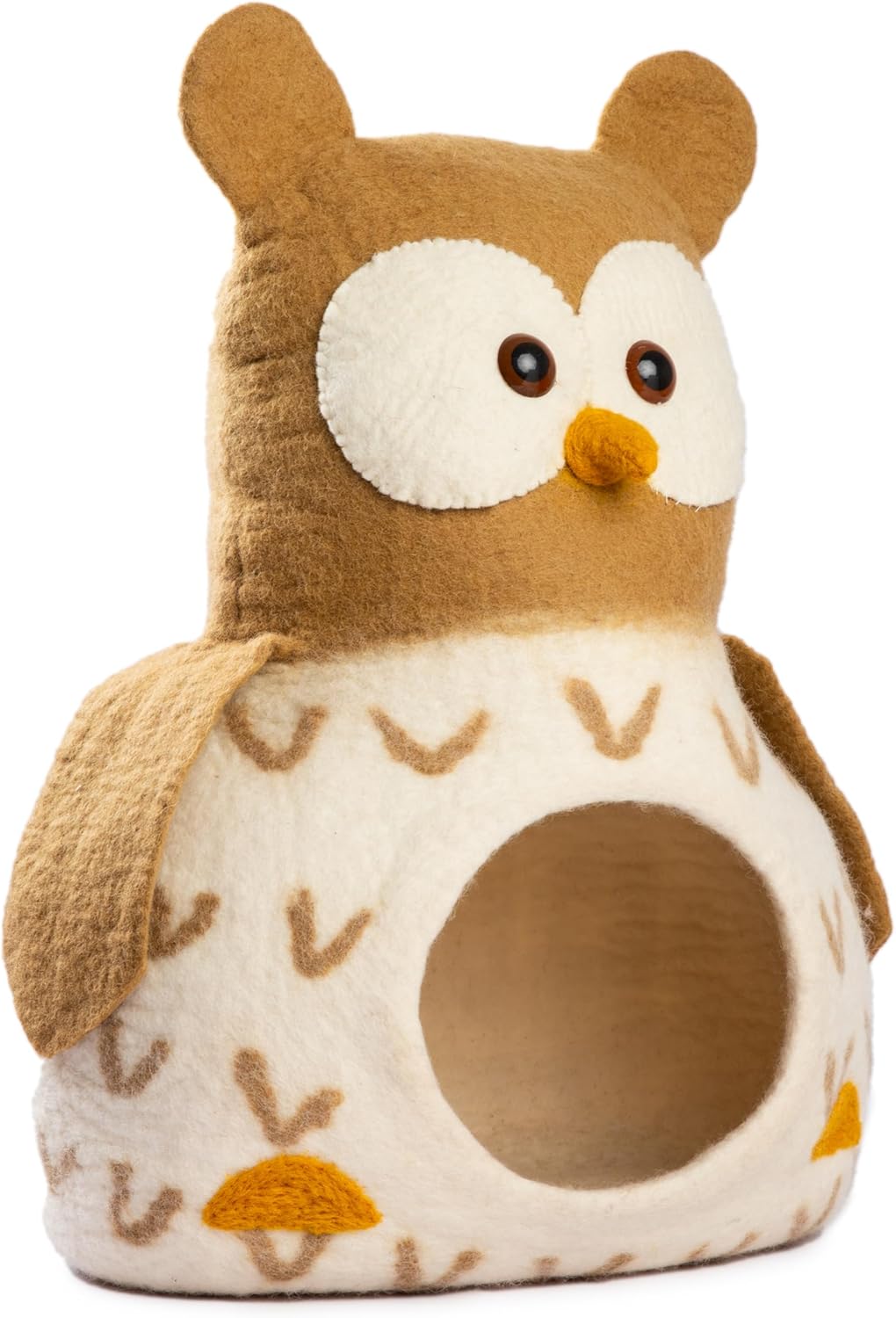 Cueva para gatos de lana merina, Woolygon, ecológica y cómoda