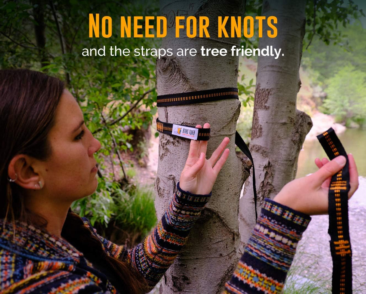 Hamaca Camping Doble con Mosquitero - Resistente 600lbs - XL