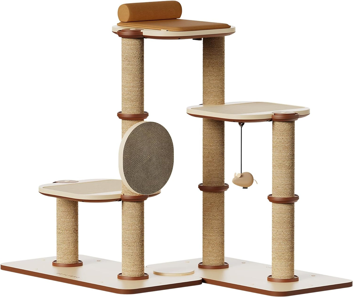 Torre de árbol para gatos de interior postes rascadores