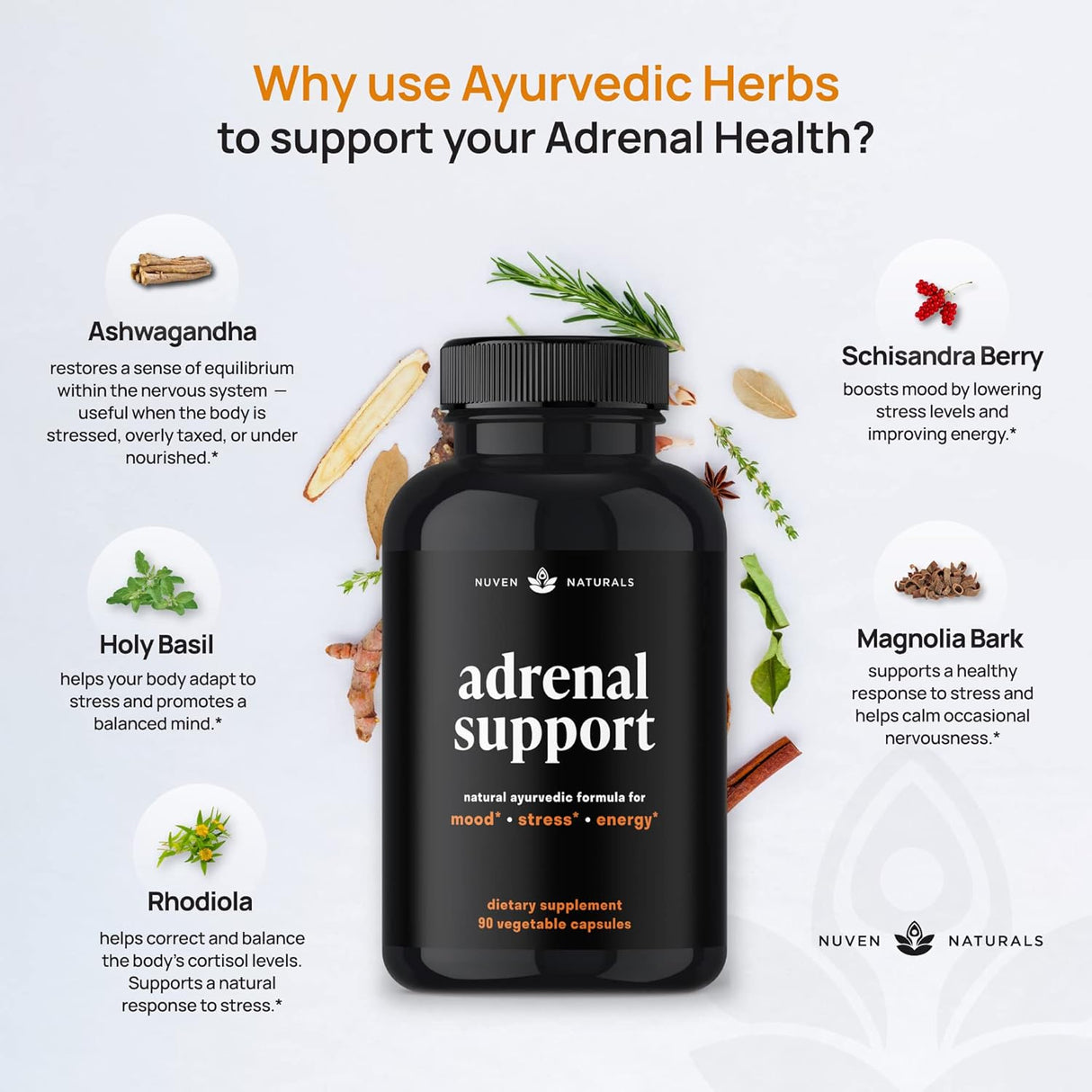 Suplementos Alimenticios naturales de fatiga suprarrenal