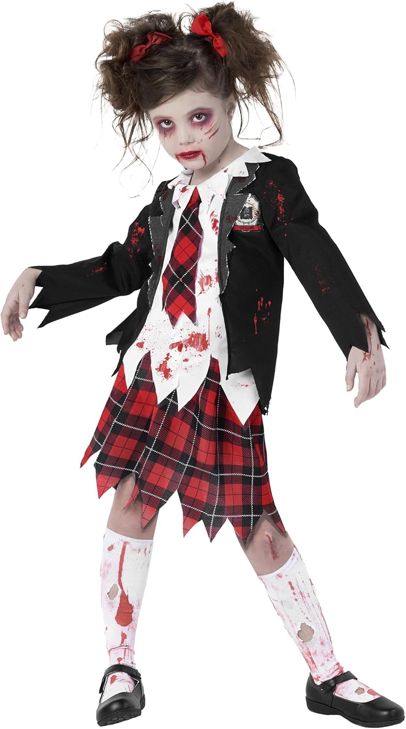 Disfraz de Zombie Escolar para Niñas - Morph Costumes - Kids Halloween