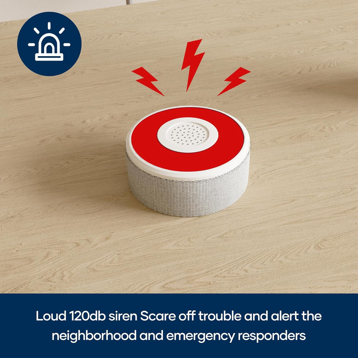 Sistema de Alarma WiFi, Inalámbrico, Compatible con Alexa