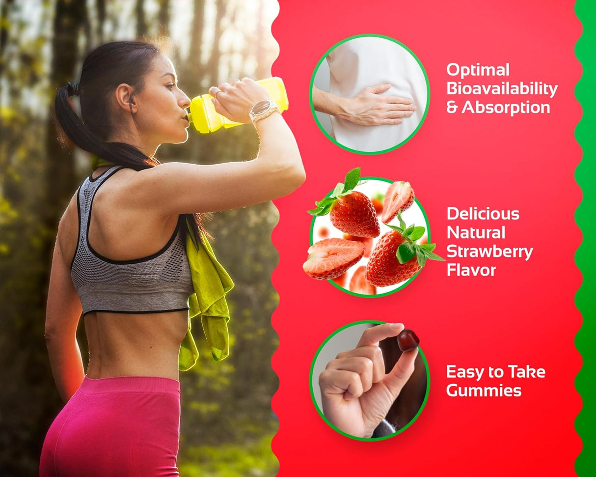 Suplemento CogniTune Gomitas de metilfolato: L-metilfolato