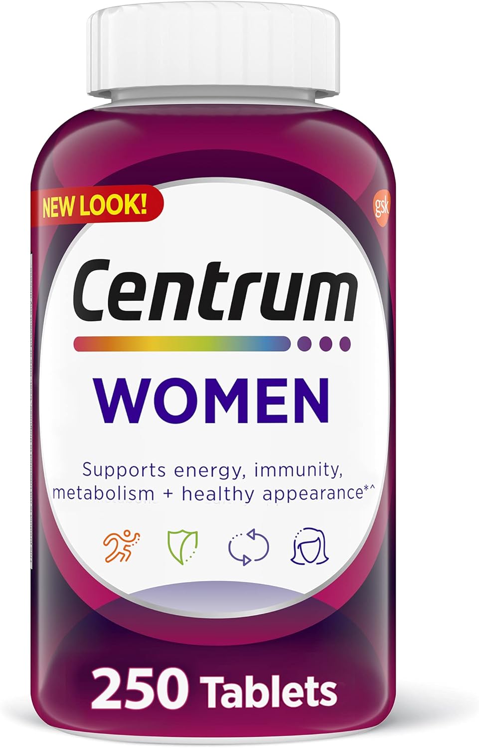 Suplemento Centrum Multivitamínico para mujeres con hierro